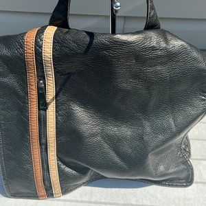 Black rivet messenger bag Clearance